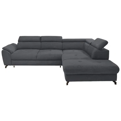 Stylife ROHOVÁ SEDAČKA, textil, antracitová
