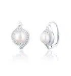 JwL Luxury Pearls Krásné stříbrné náušnice s pravými perlami JL0718