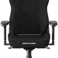 Herní židle DXRacer MARTIAN s elektrickým ovládáním, černá, látková