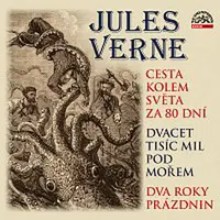 Různí interpreti – Verne: Cesta kolem světa za 80 dní, Dvacet tisíc mil pod mořem a Dva roky prázdnin CD-MP3