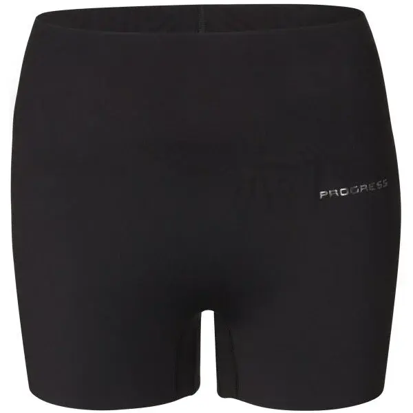 PROGRESS ZORA MINI Dámské šortky s push-up efektem, černá, velikost