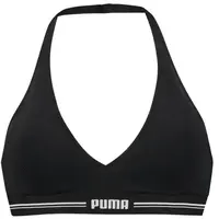Puma WOMEN PADDED HALTER TOP 1P Dámská podprsenka, černá, velikost