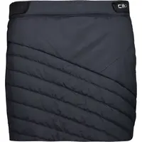 CMP WOMAN SKIRT Dámská zateplená sukně, černá, velikost