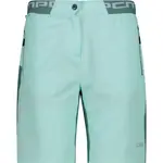 CMP WMN BIKE BERMUDA Dámské volné cyklistické kraťasy, světle zelená, velikost