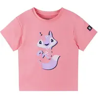 REIMA SIIRTO Dětské tričko, růžová, velikost