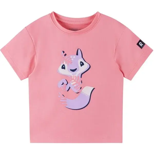 REIMA SIIRTO Dětské tričko, růžová, velikost