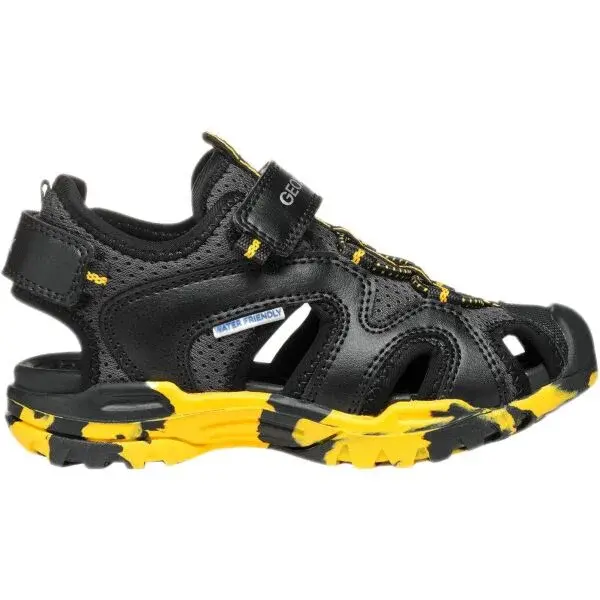 Geox BOREALIS Chlapecké sandály, černá, velikost