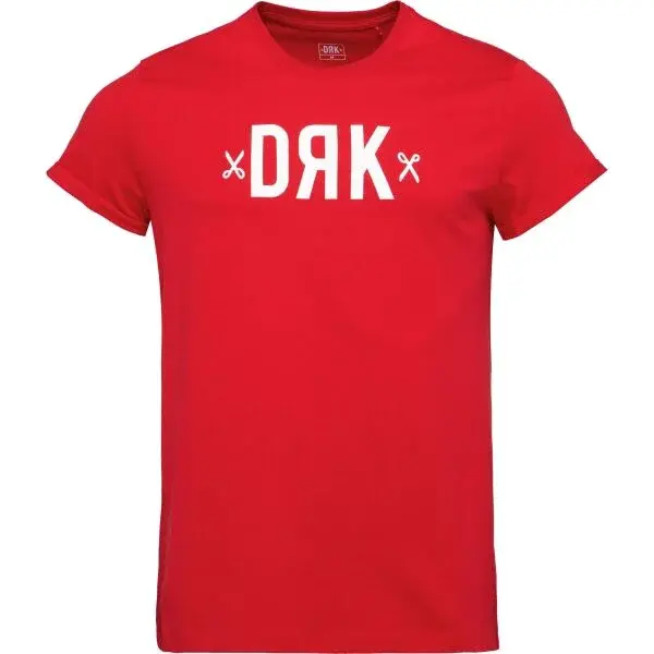 DRK BASIC Pánské tričko, červená, velikost