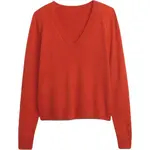 GAP CASHSOFT Dámský svetr, červená, velikost