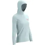 Compressport HURRICANE WATERPROOF 10/10 JACKET W Dámská běžecká nepromokavá bunda, šedá, velikost