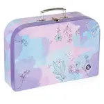 Oxybag 34 CM HUMMINGBIRD Výtvarný kufřík, fialová, velikost