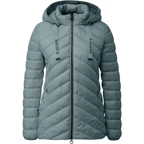 s.Oliver OUTDOOR JACKET Dámská zimní bunda, šedá, velikost