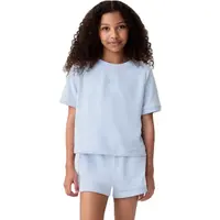 GAP LOGO RAGLAN Dívčí mikina, světle modrá, velikost