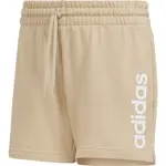 adidas LINEAR SHORTS W Dámské kraťásky, béžová, velikost