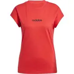 adidas ESSENTIALS LINEAR Dámské triko, červená, velikost