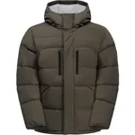 Jack Wolfskin ROEMERTOR Pánská péřová bunda, khaki, velikost