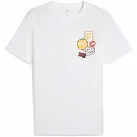 Puma GRAPHIC ICON TEE Pánské triko, bílá, velikost