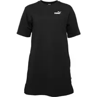 Puma ESSENTIALS SMALL LOGO TEE DRESS TR Dámské šaty, černá, velikost