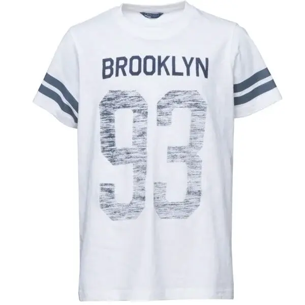 Lewro BROOKLYN Chlapecké triko, bílá, velikost 152-158