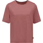 Jack Wolfskin TRAVEL T W Dámské triko, červená, velikost