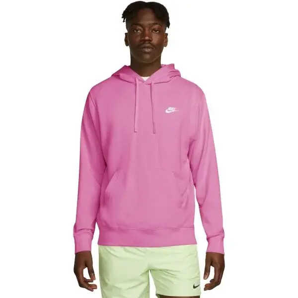 Nike SPORTSWEAR CLUB Pánská mikina, růžová, velikost XXL