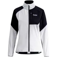 Swix FOCUS JACKET W Dámská sportovní bunda, bílá, velikost