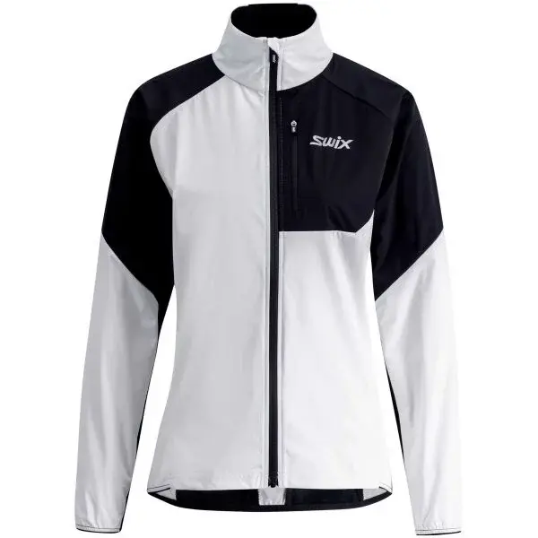 Swix FOCUS JACKET W Dámská sportovní bunda, bílá, velikost