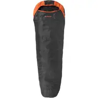 LOAP NAURU Spací pytel, černá, velikost 220 cm - levý zip