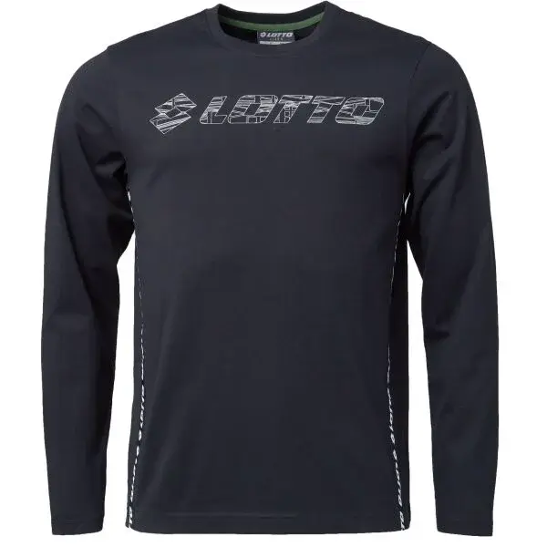 Lotto LINNED Pánské triko, černá, velikost XXL