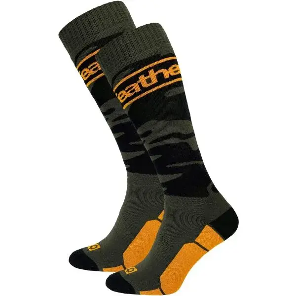 Horsefeathers ENVER Pánské podkolenky, černá, velikost