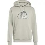 adidas CAMO GRAPHIC HOODIE Pánská mikina, šedá, velikost XXL