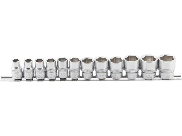 BGS Technic BGS 9104 hlavice nástrčné 3/8", 6ti hranné 8,0-19 mm, 12 dílů