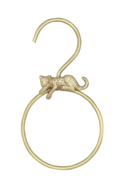 Věšák Doing Goods Jenna Leopard Round Hanger