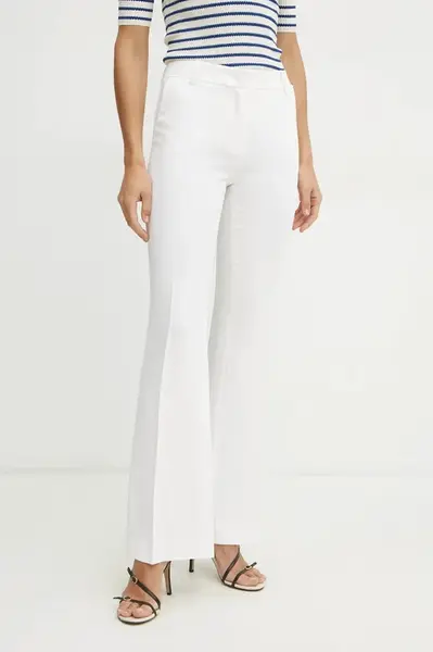 Lněné kalhoty Luisa Spagnoli