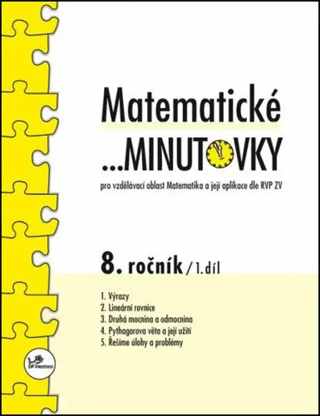 Matematické minutovky pro 8. ročník / 1. díl - Miroslav Hricz