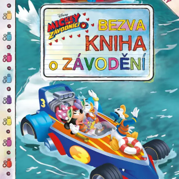 Mickey a závodníci - Bezva kniha o závodění
