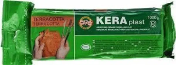 Samotvrdnoucí modelovací hmota hnědá 1kg