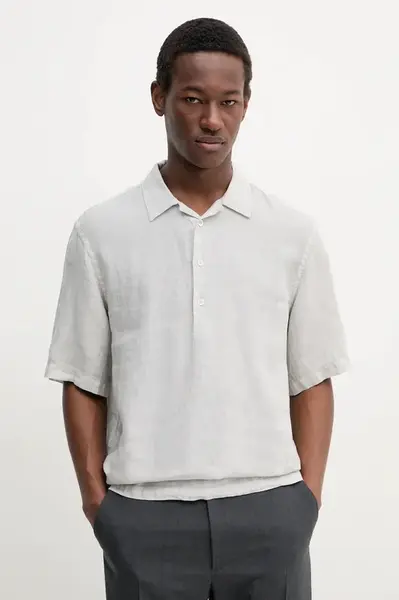 Plátěné polo tričko BARENA VENEZIA Camicia Mola