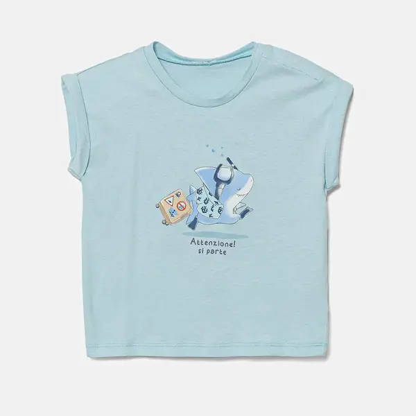 Dětské bavlněné tričko United Colors of Benetton