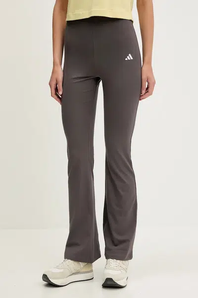 Legíny adidas Essentials dámské, šedá barva, JD3076