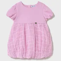 Kojenecké šaty Mayoral růžová barva, mini, 1983