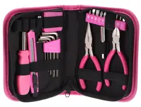 LADY - sada nářadí HOME PINK, 26 dílů - SIXTOL