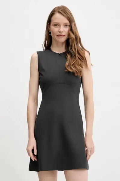 Šaty Calvin Klein Jeans šedá barva, mini, přiléhavé, LV044C214G