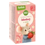 APOTHEKE BIO čaj dětský Jahodový se šípkem 20 x 1.5 g