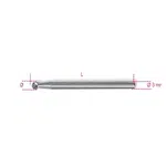 Beta tools Rotační pilník z tvrdokovu, 426MD-3/S3