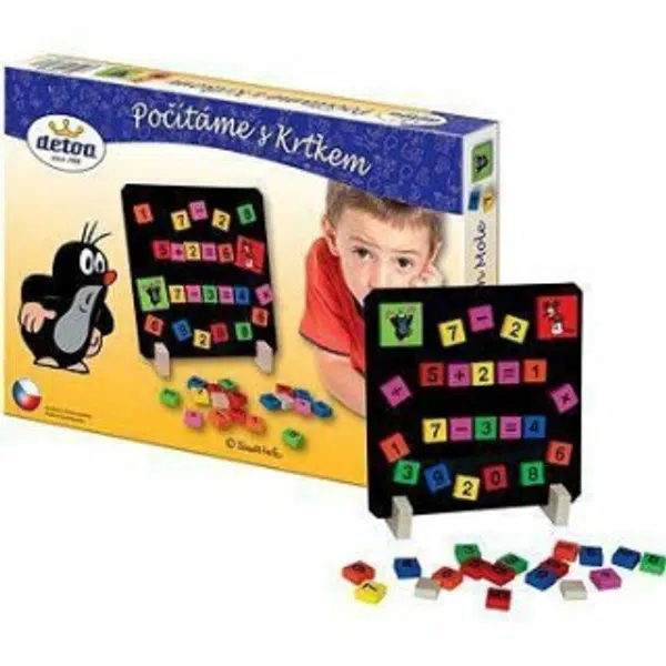 Magnetické Počítáme s Krtkem 40 ks v krabici