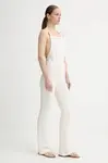Overal Sessun béžová barva, cold shoulder, 25219000