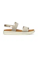 Sandály Geox D XAND 2S dámské, zlatá barva, na platformě, D55PAA 022NF CH62L