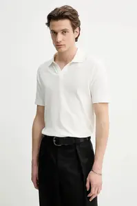 Polo tričko s lněnou směsí Marc O'Polo