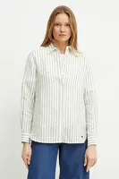 Lněná košile Weekend Max Mara